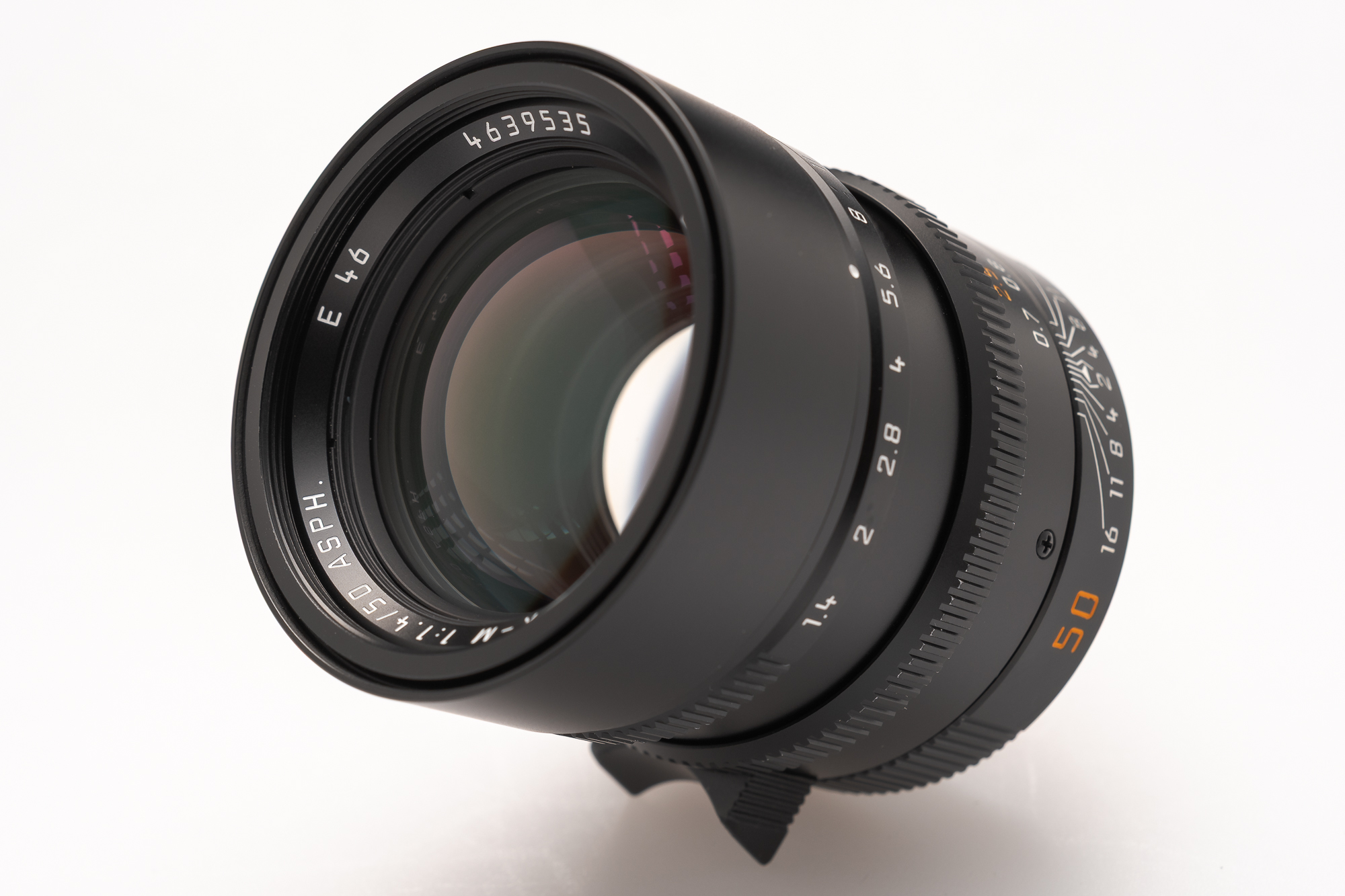 Leica 50mm Summilux-M f/1.4 ASPH., Black Anodized
