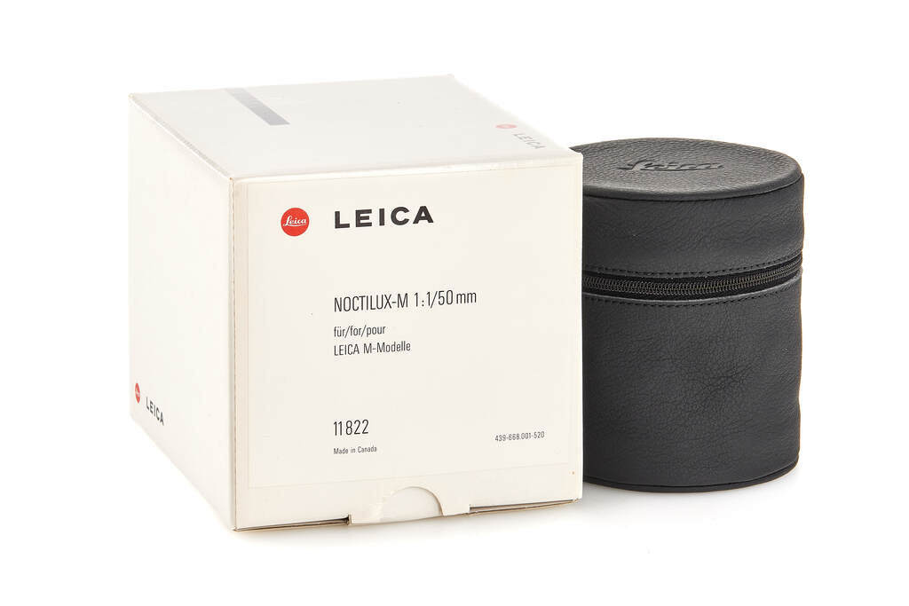 Leica Noctilux 11822 1,0/50mm E60