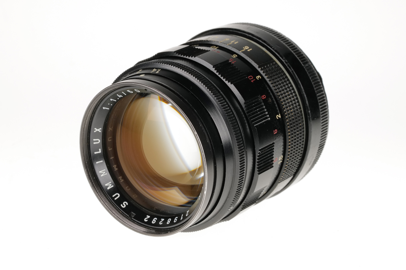 Leica Summilux-M 1:1,4/50mm, black paint  Leica Summilux-M 1:1,4/50mm, black paint