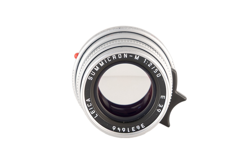 LEICA SUMMICRON-M 2/50 silver chrome finish (IV) DUAL RANGE 11825