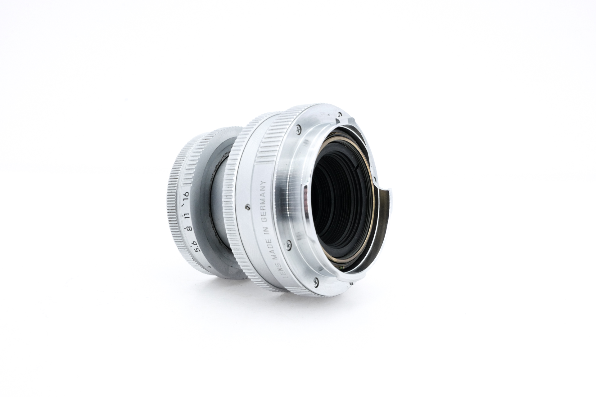 LEICA ELMAR-M 2.8/50 mm, silver, retractable
