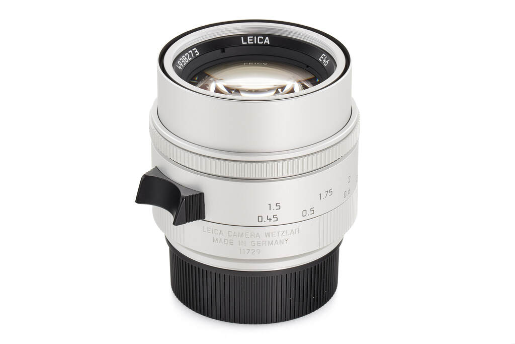 Leica Summilux-M 11729 1,4/50mm chrome ASPH. - like new with 2 years guarantee