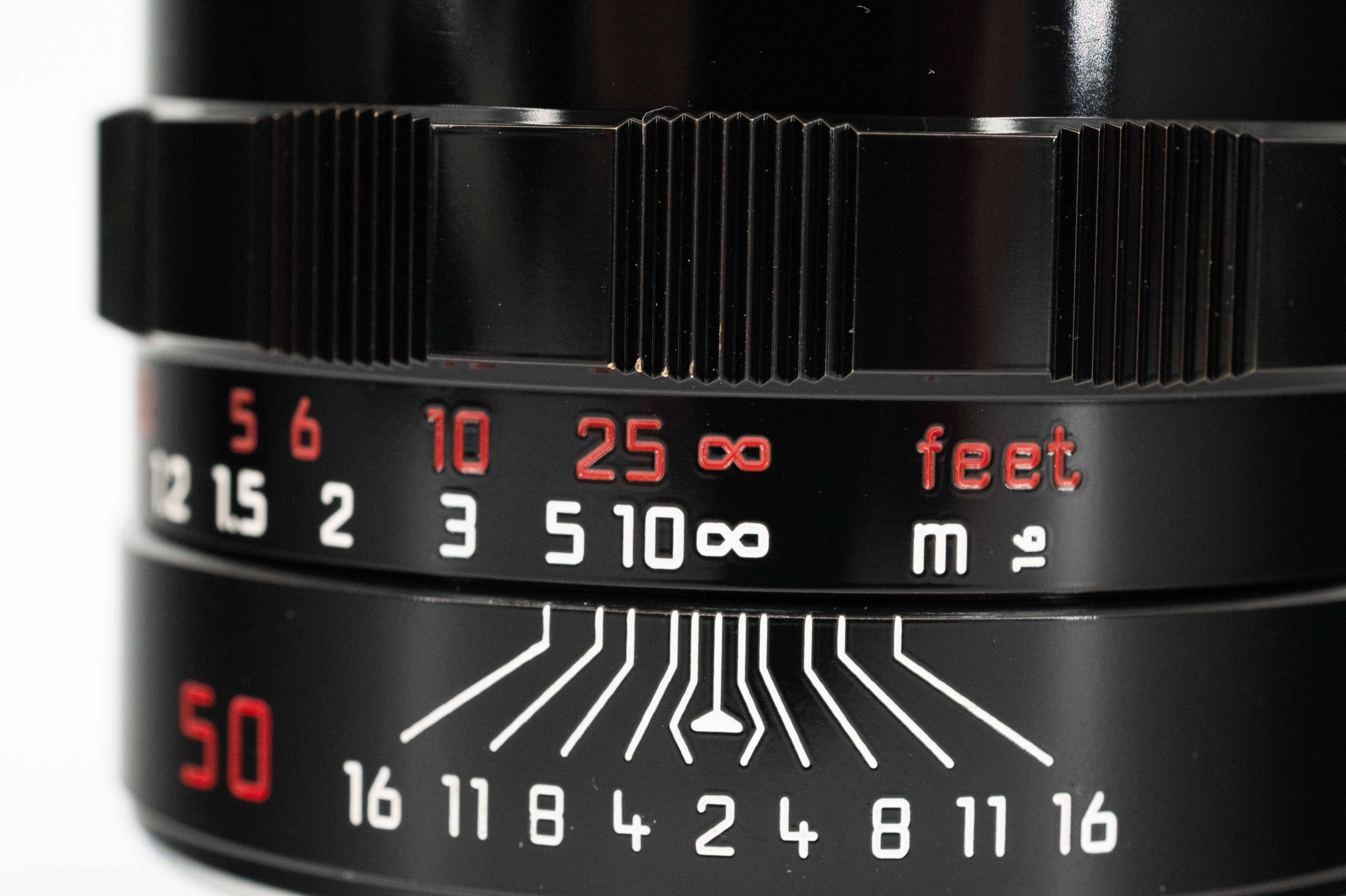 Leica Summilux-M 50mm f/1.4 Pre-ASPH Millennium Black Paint 11623