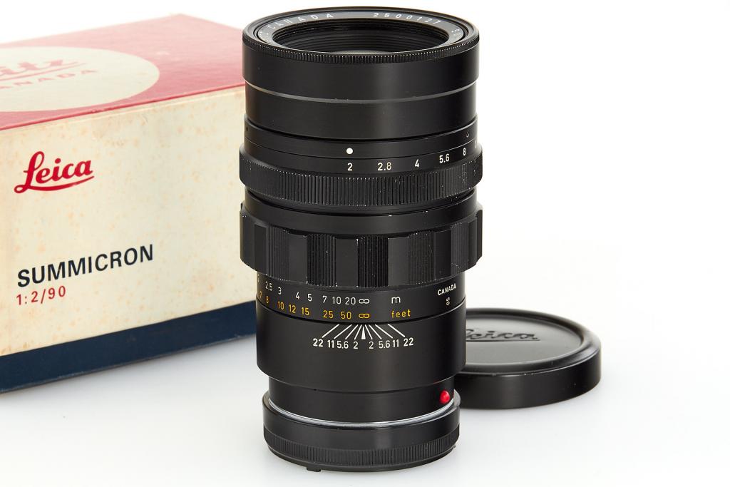 Leica Summicron 11123 2/90mm black