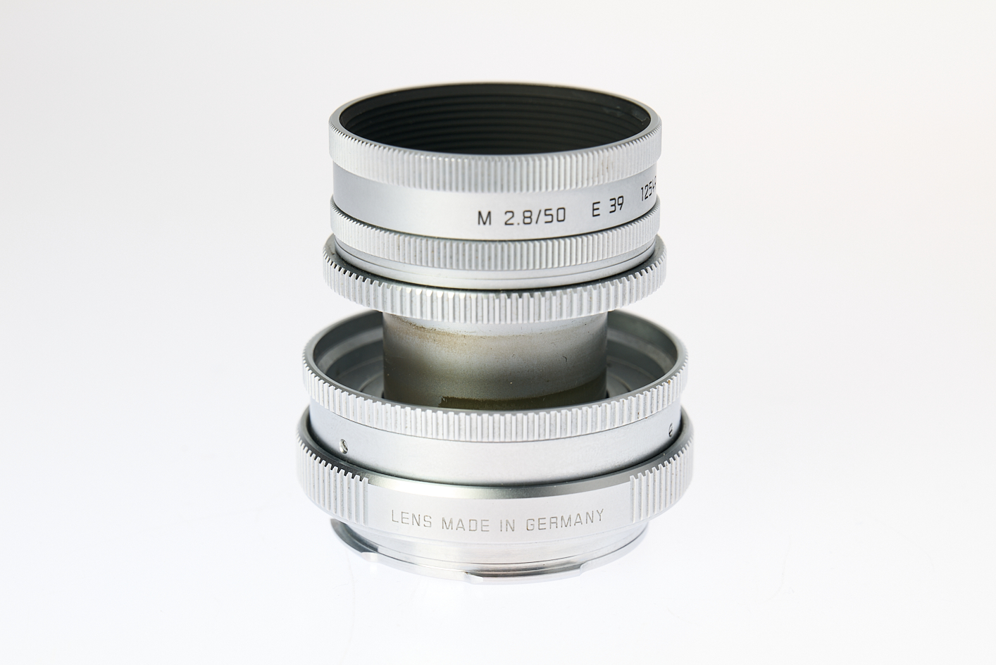 LEITZ ELMAR-M 1:2,8/50mm, silber, versenkbar