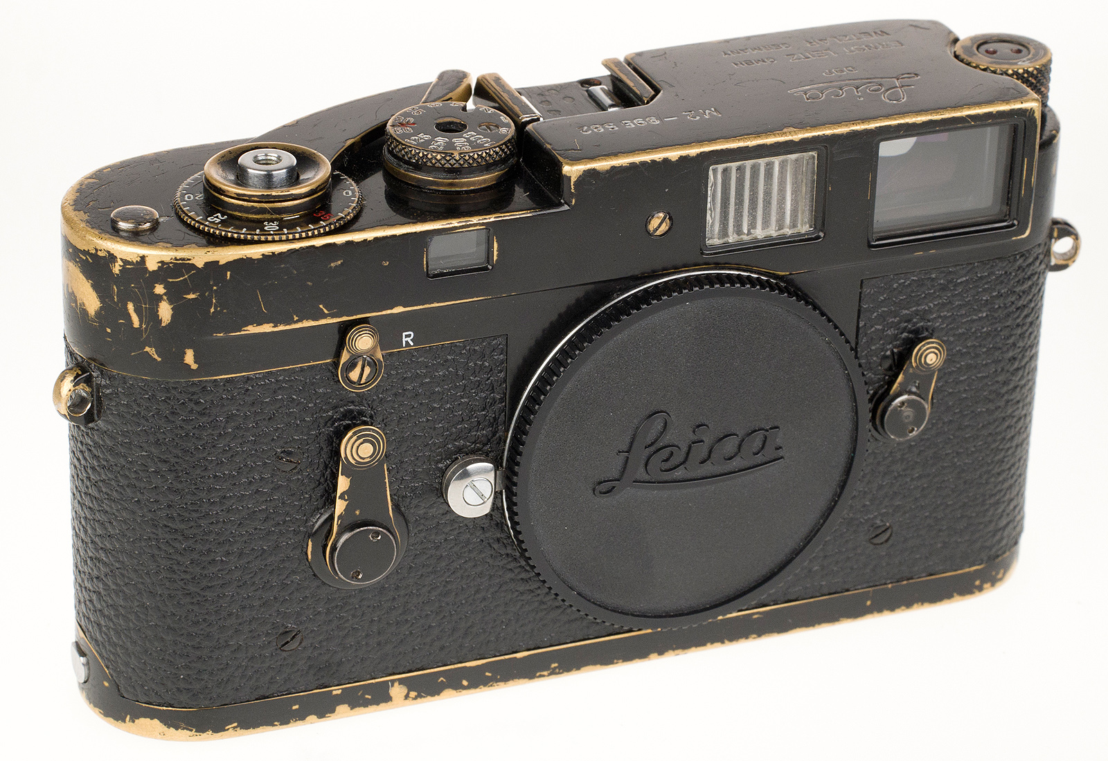 Leica M2, black paint + Leica Meter, black paint 10308