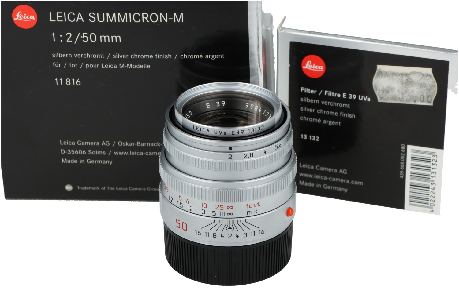 Summicron 50mm V5 Silver (11816)