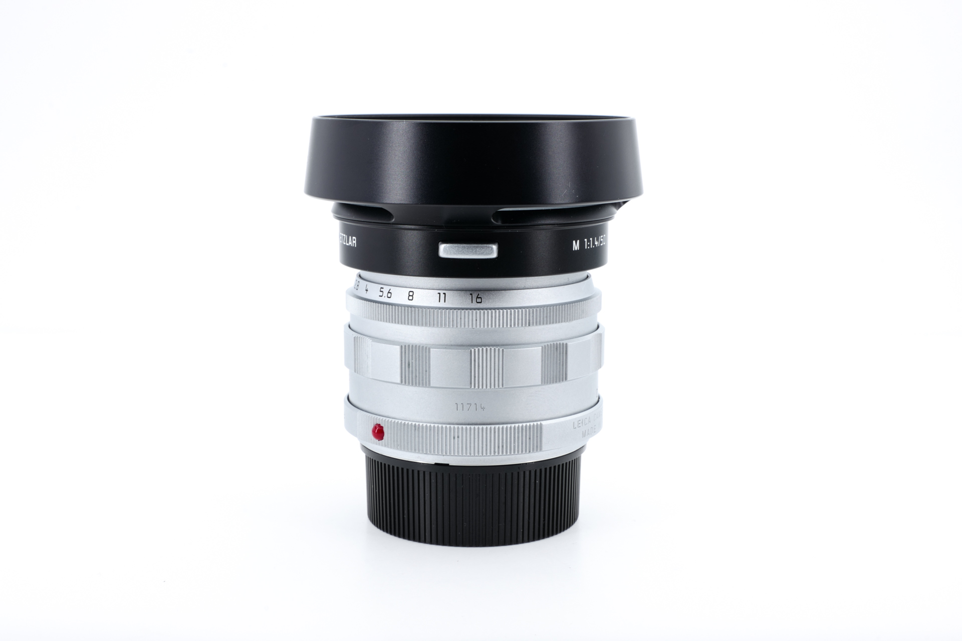 LEICA Summilux-M 1.4/50mm silver chrome-plated