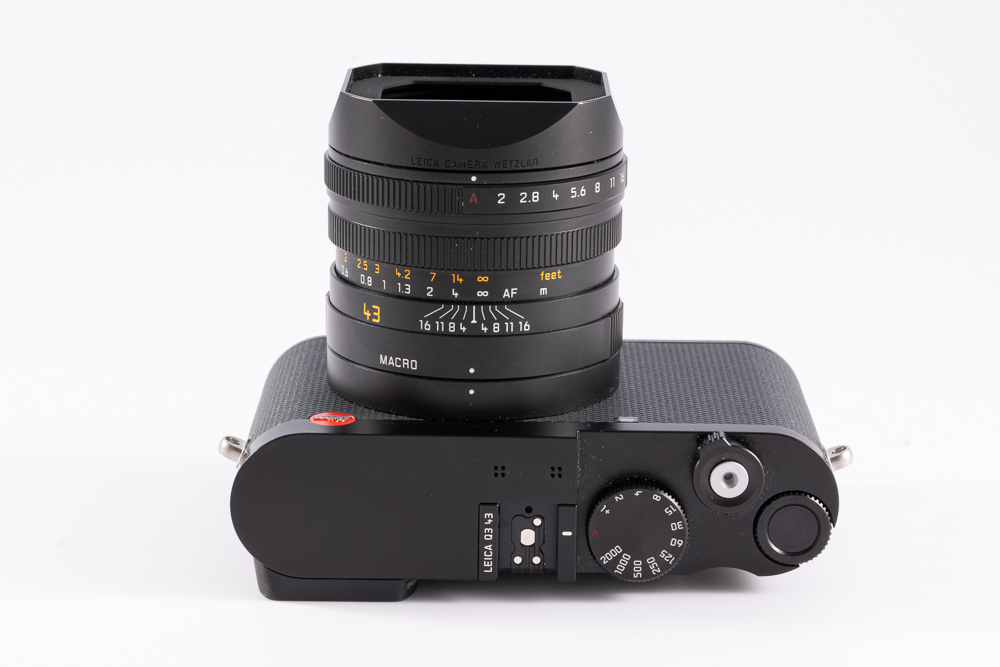 Leica Q3 43, schwarz lack.(Version EU/US/CN)