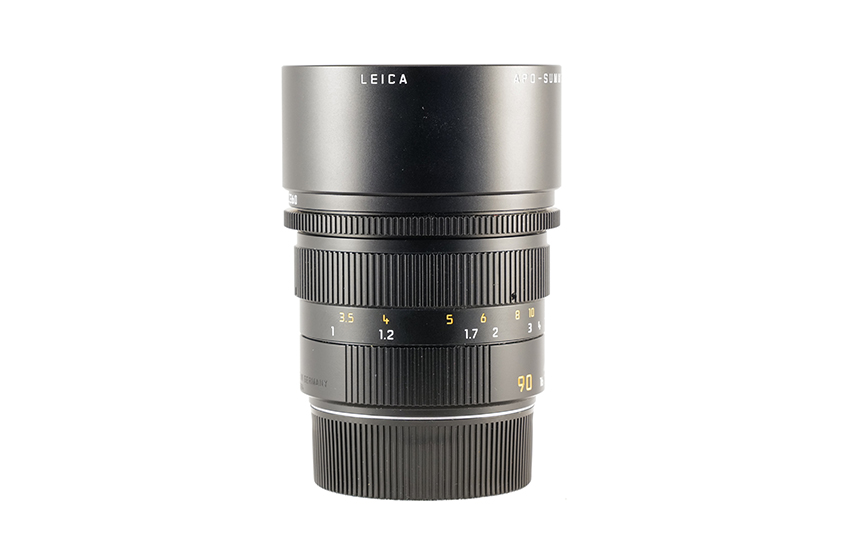 LEICA APO-SUMMICRON-M 2/90 mm ASPH., black anodized, 11884