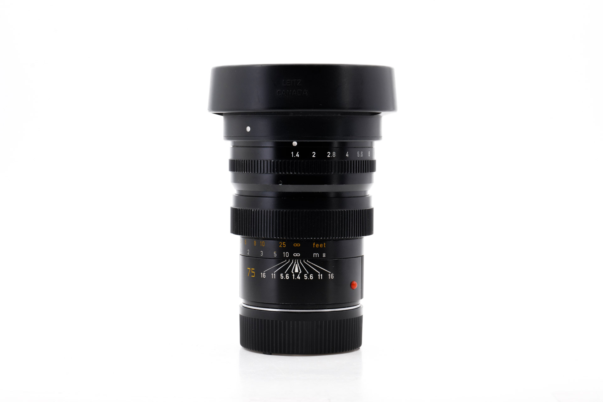 Leica Summilux-M 1.4/75mm, 1st version