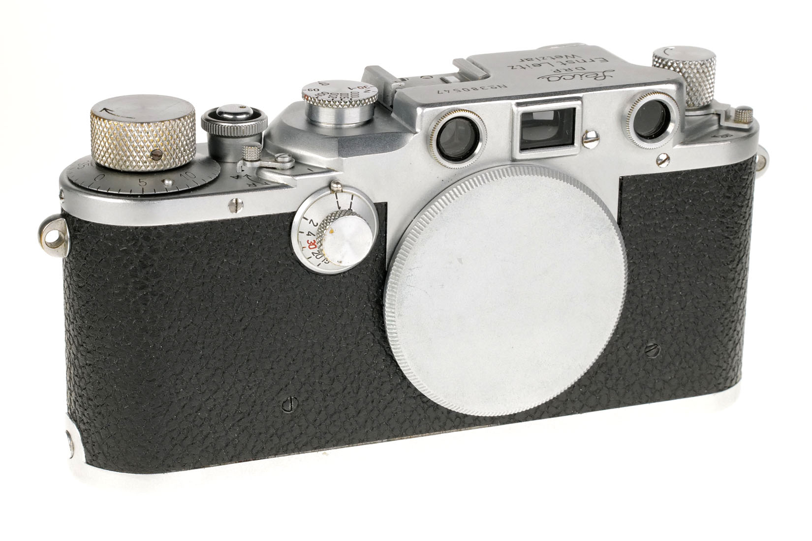Leica IIIc, silbern verchromt
