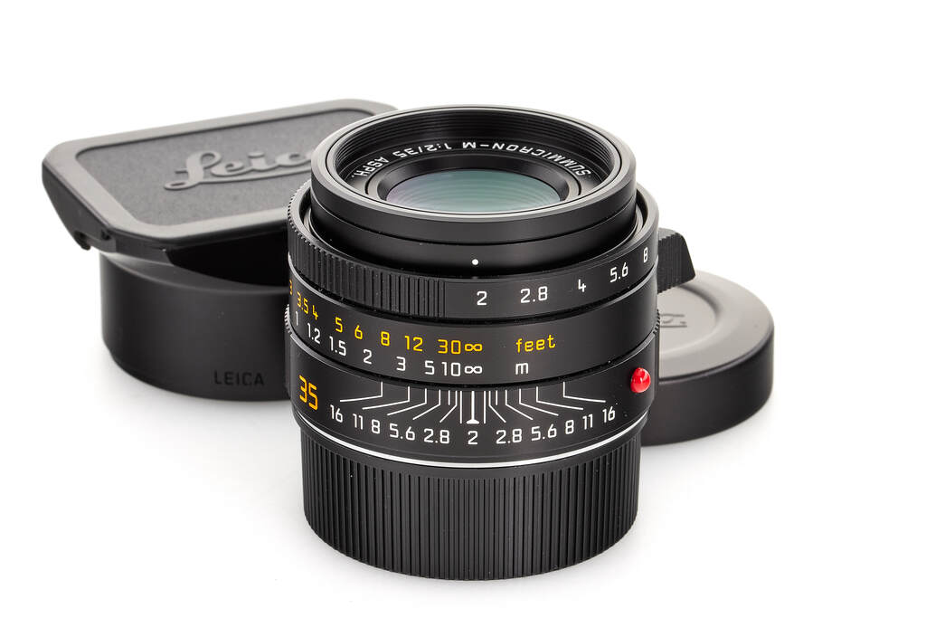 Leica Summicron-M 11673 2/35mm Asph. black 6-bit - like new with full guarantee