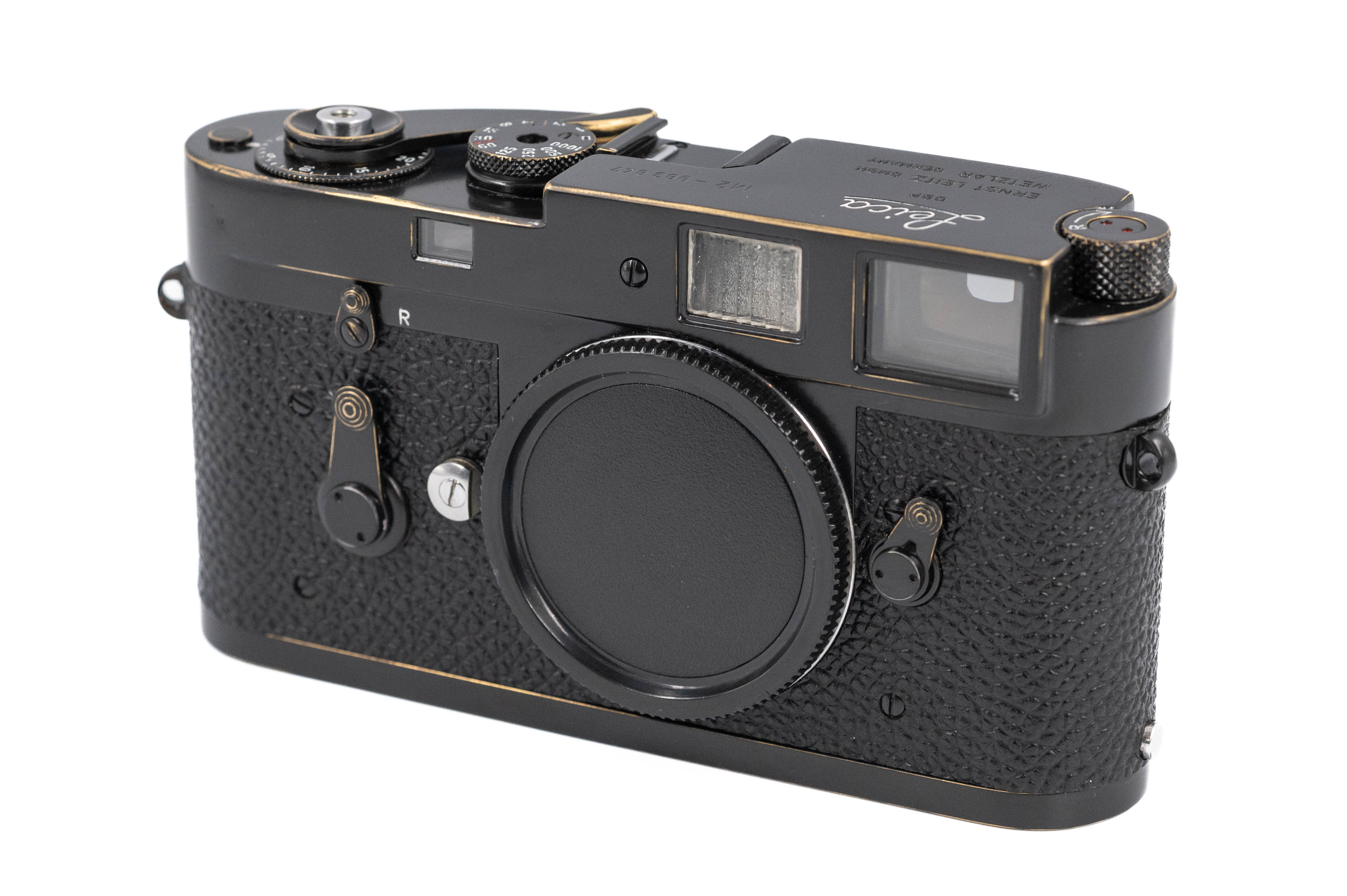 Leica M2 Black Repaint 10308