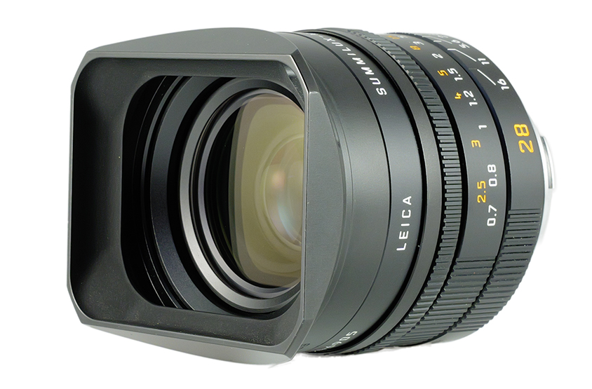 LEICA SUMMILUX-M 1.4/28 ASPH. black anodised 11668
