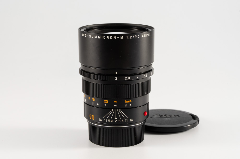 Leica APO-SUMMICRON-M 2/90 mm ASPH., schwarz (11884)