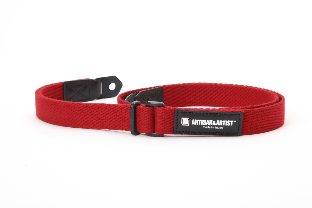 Artisan&Artist Acrylic camera strap ACAM 108 RED