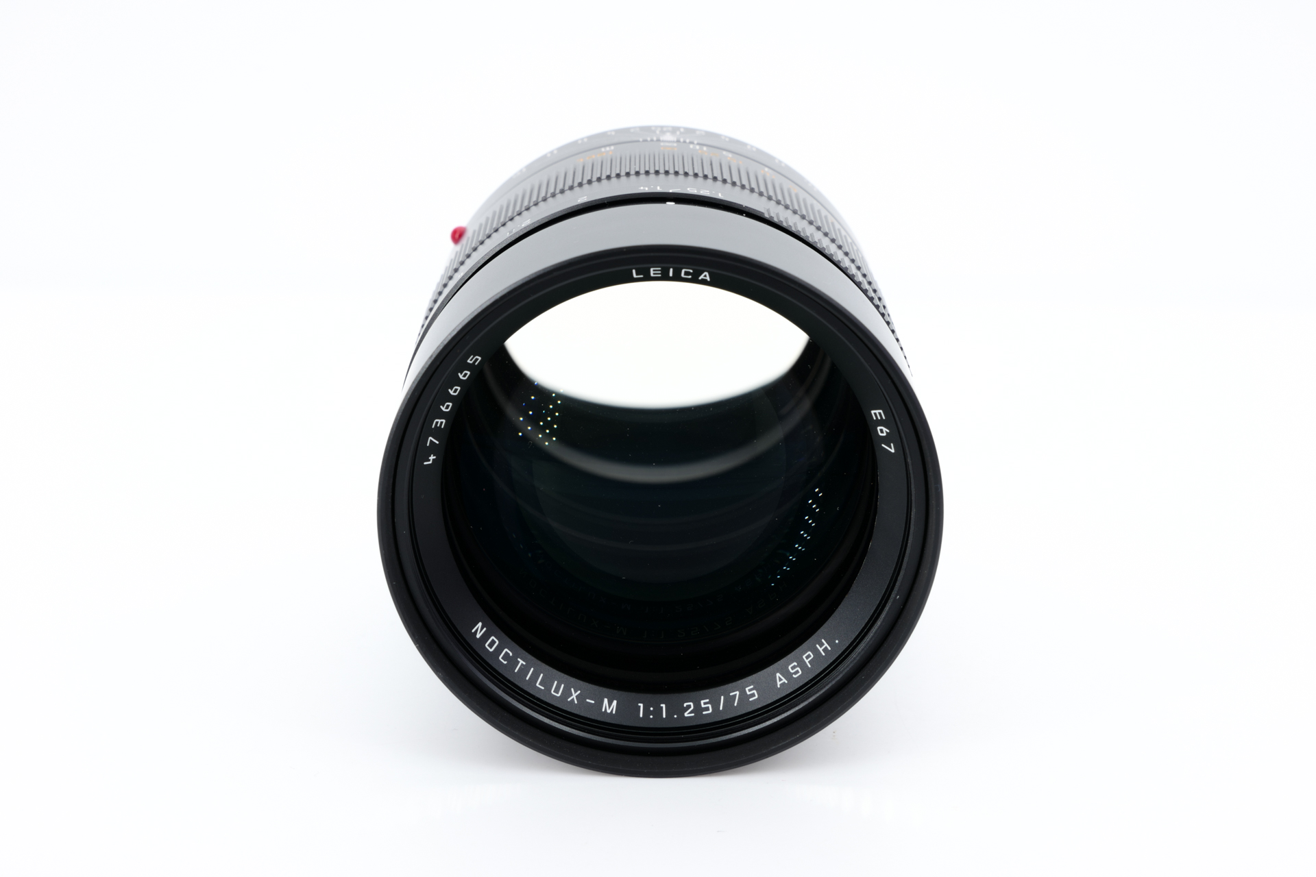 LEICA Noctilux-M 1.25/75mm ASPH. black anodised