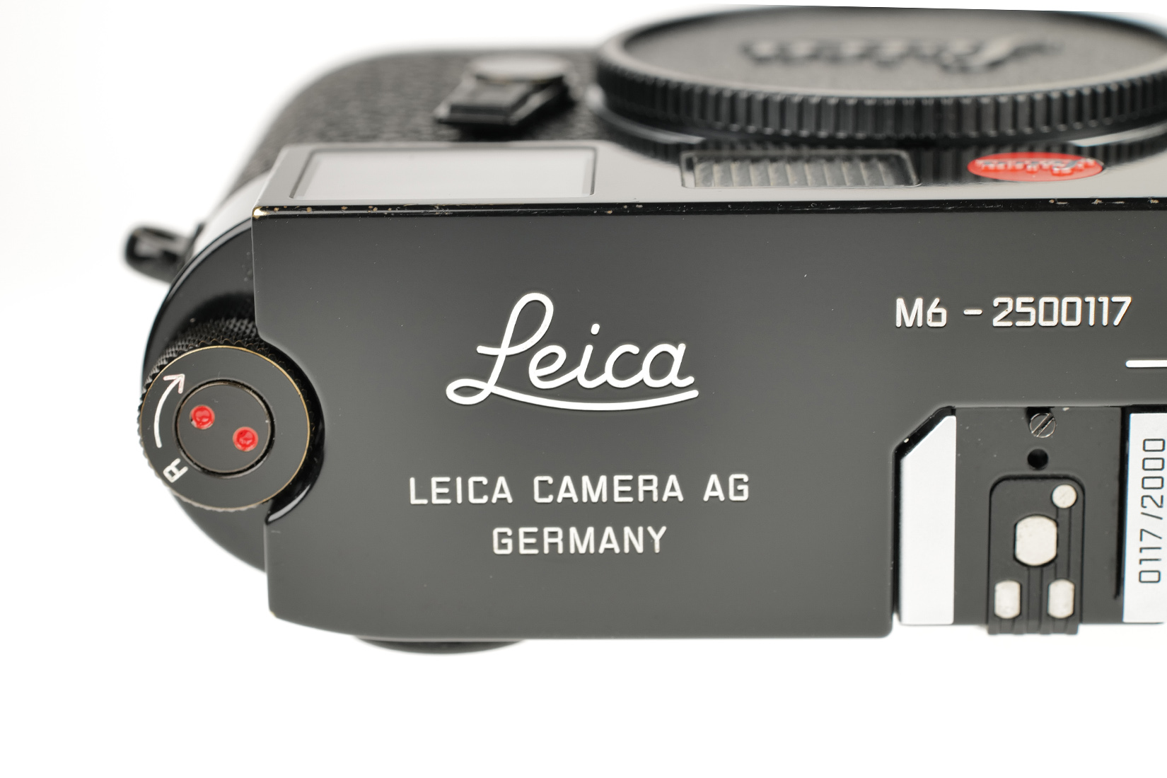 Leica M6 Black Paint Millennium Edition 10442