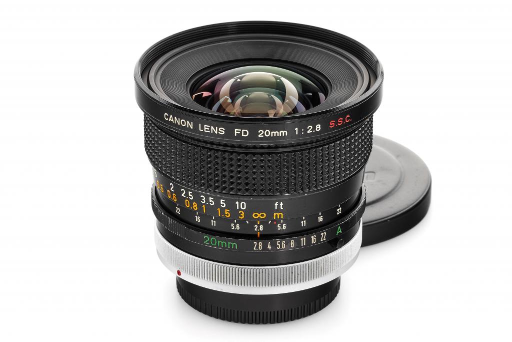Canon FD 20/2,8 S.S.C. Canon FD 20/2,8 S.S.C.
