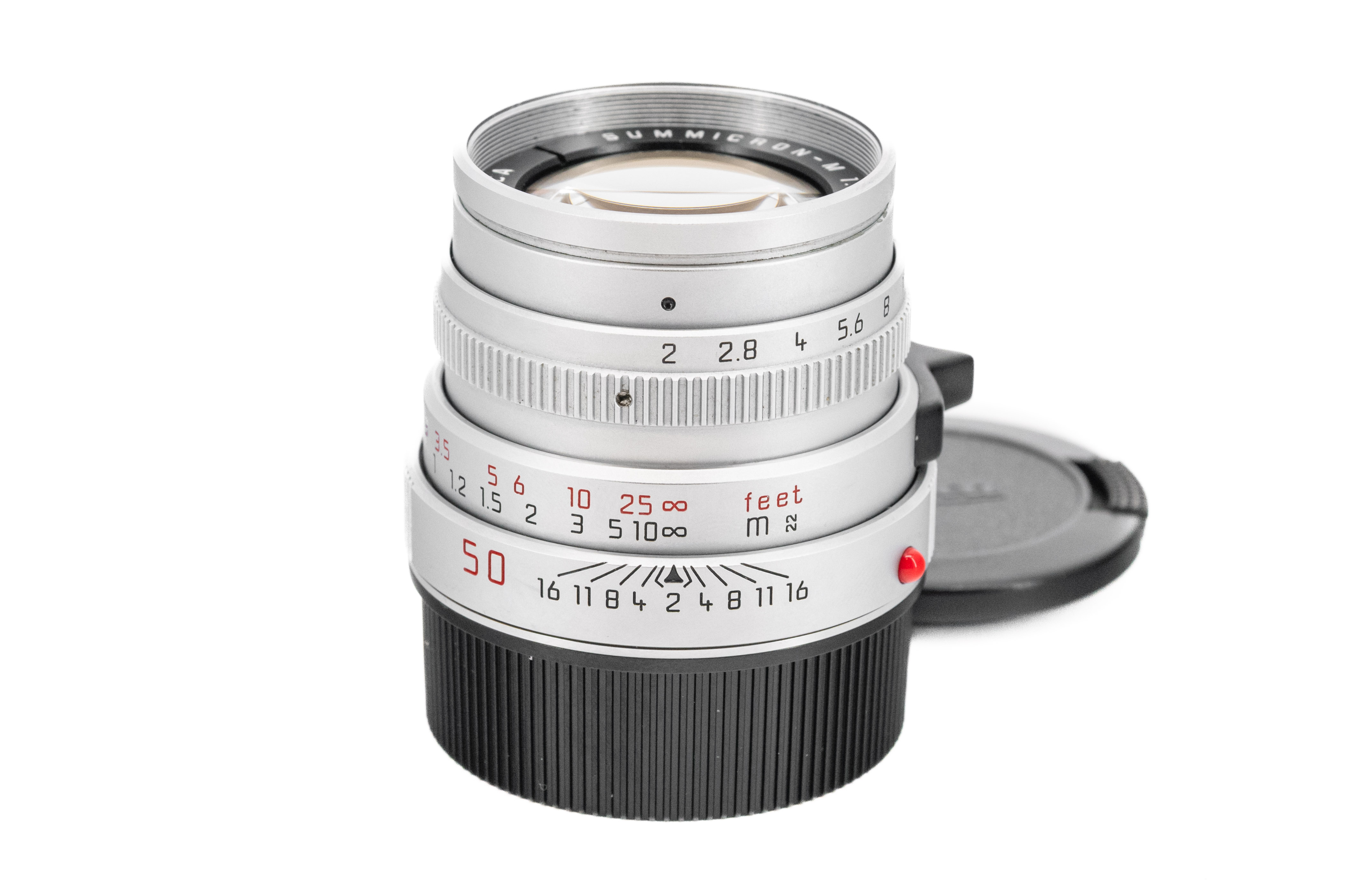 Leica Summicron-M 50mm f/2 v4 Silver Chrome 11825