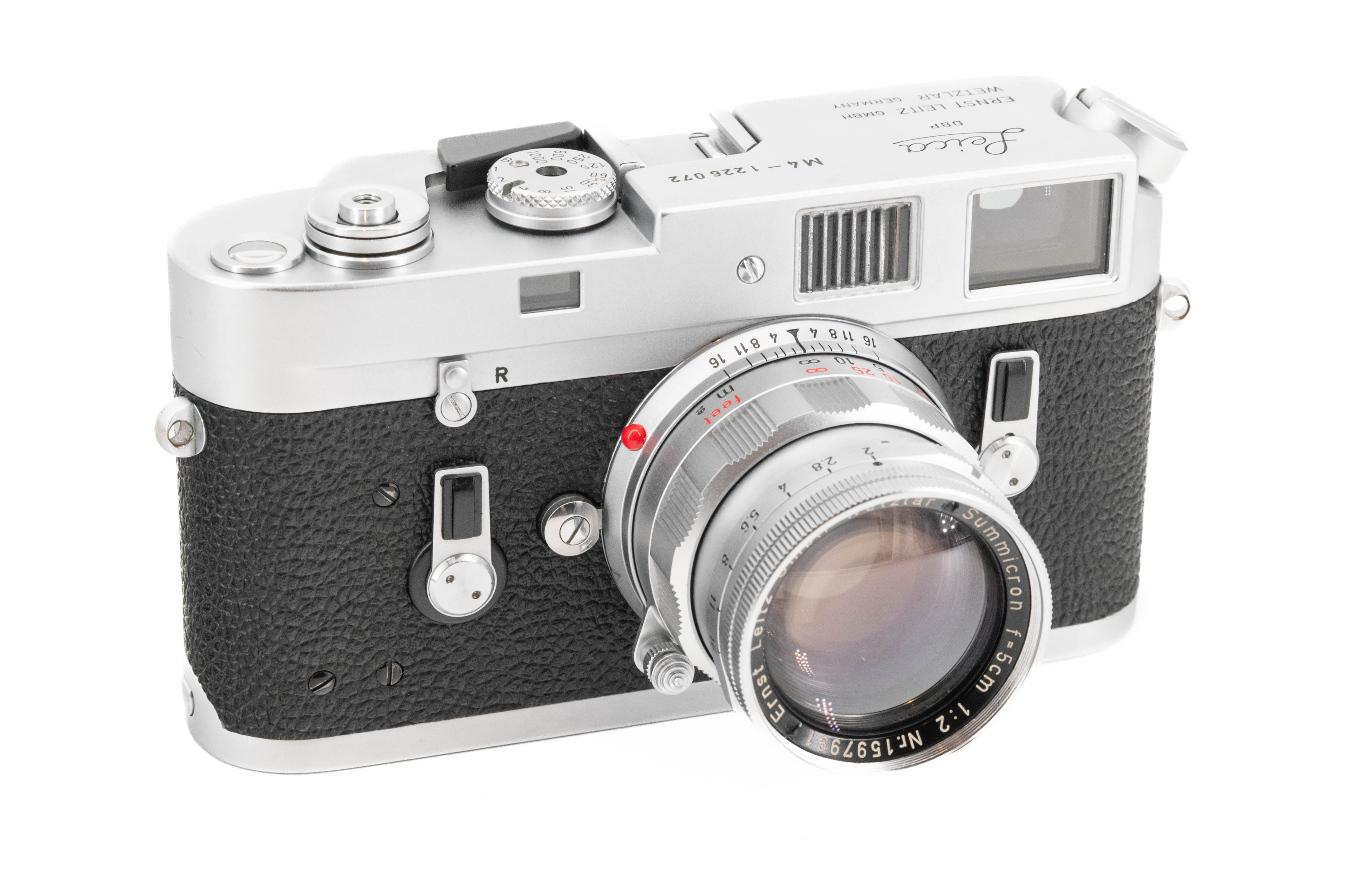 Leica M4 Silver Chrome Outfit 10400