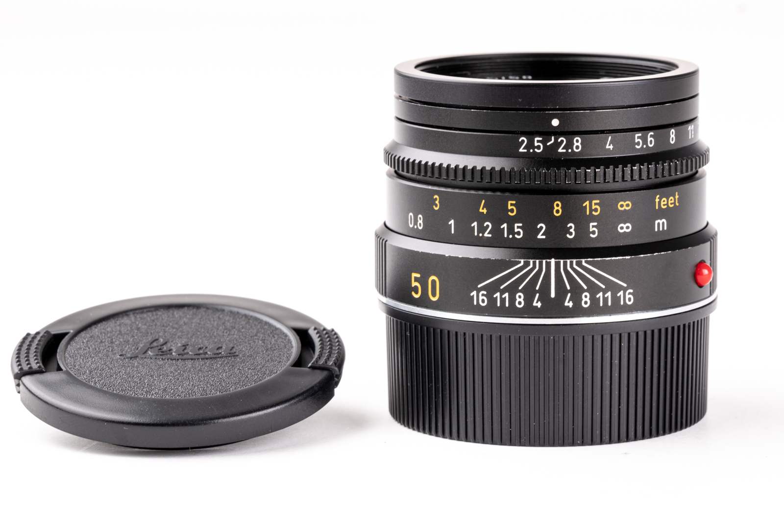 Leica Summarit-M 2.5/50mm E39 Black