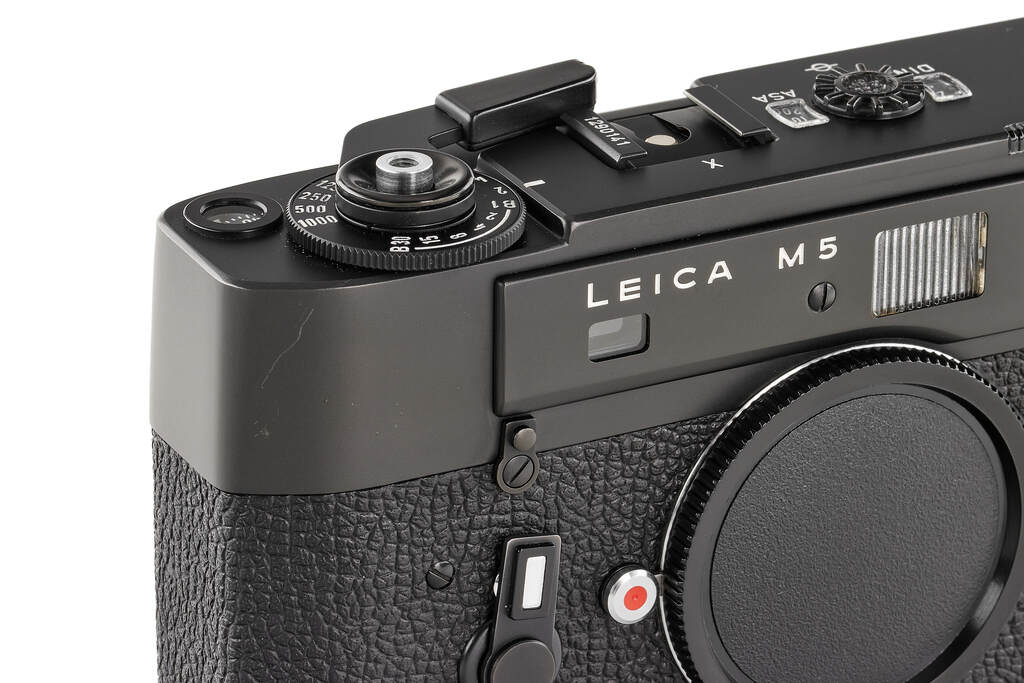 Leica M5 black 2-lug