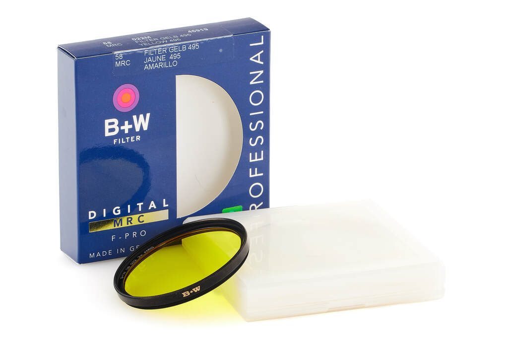 B+W 022 gelb mittel E 58 mm MRC F-PRO