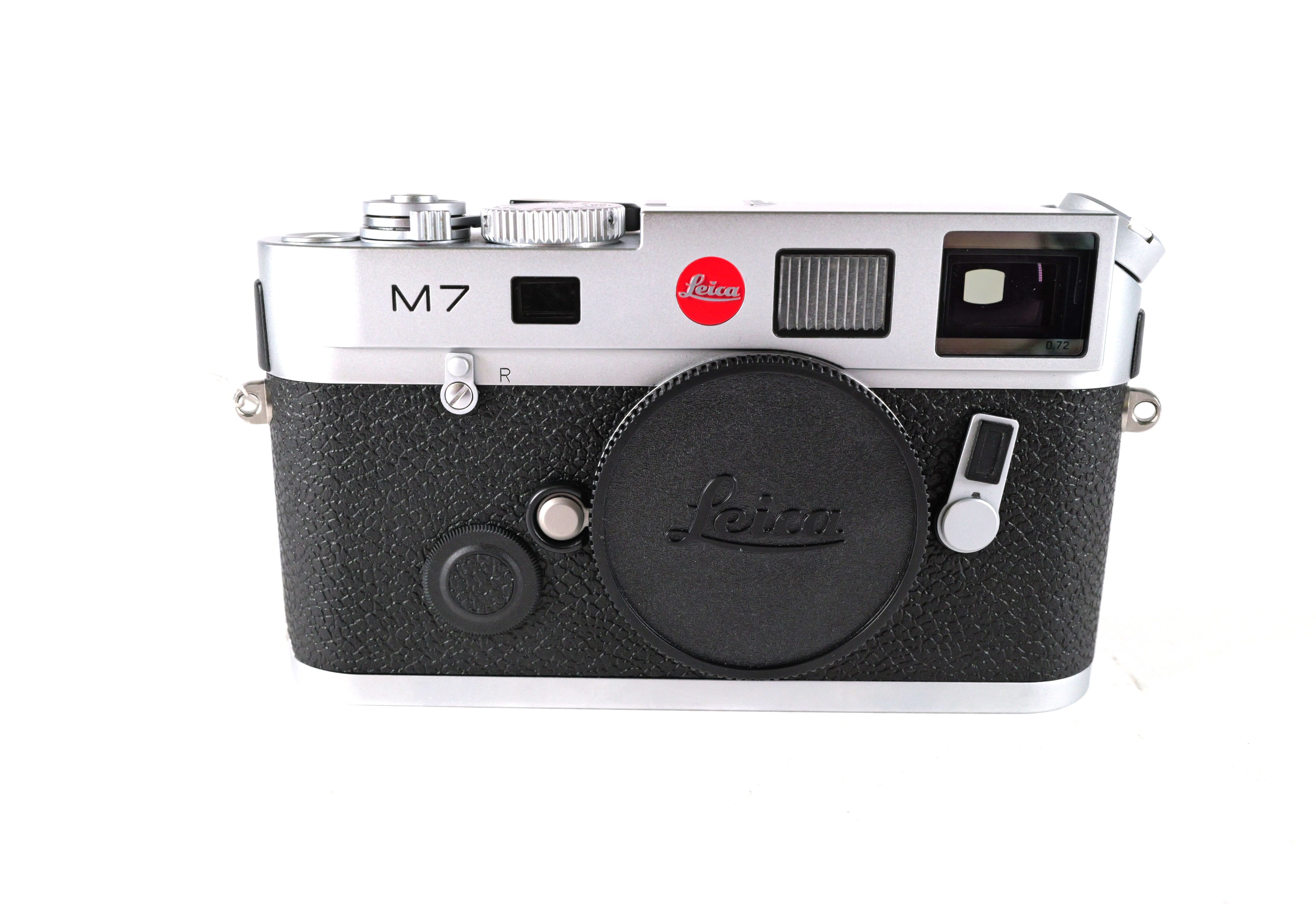 Leica M7 0.72, silbern verchromt