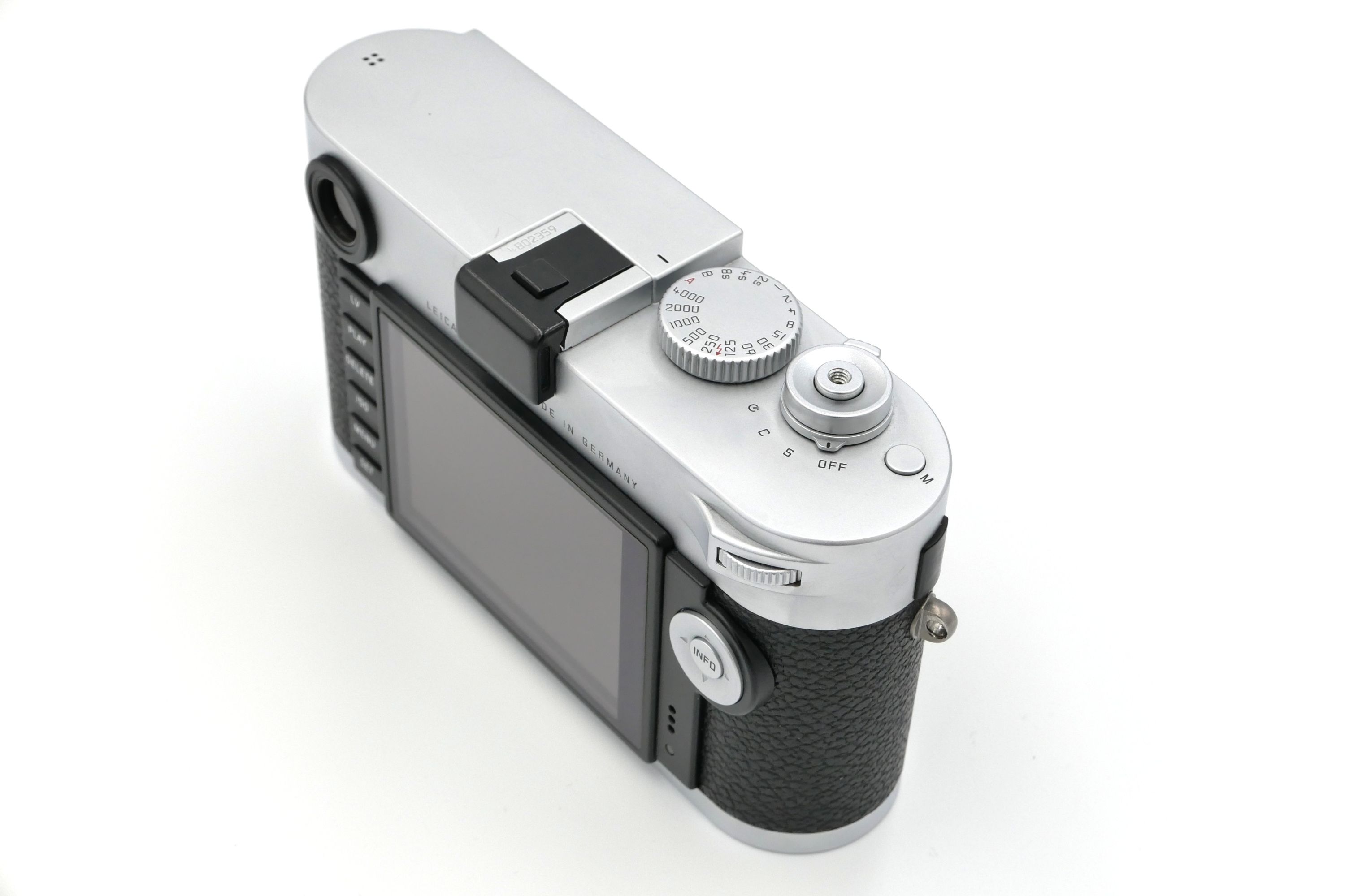 Leica M (Typ 240), silver chrome finish