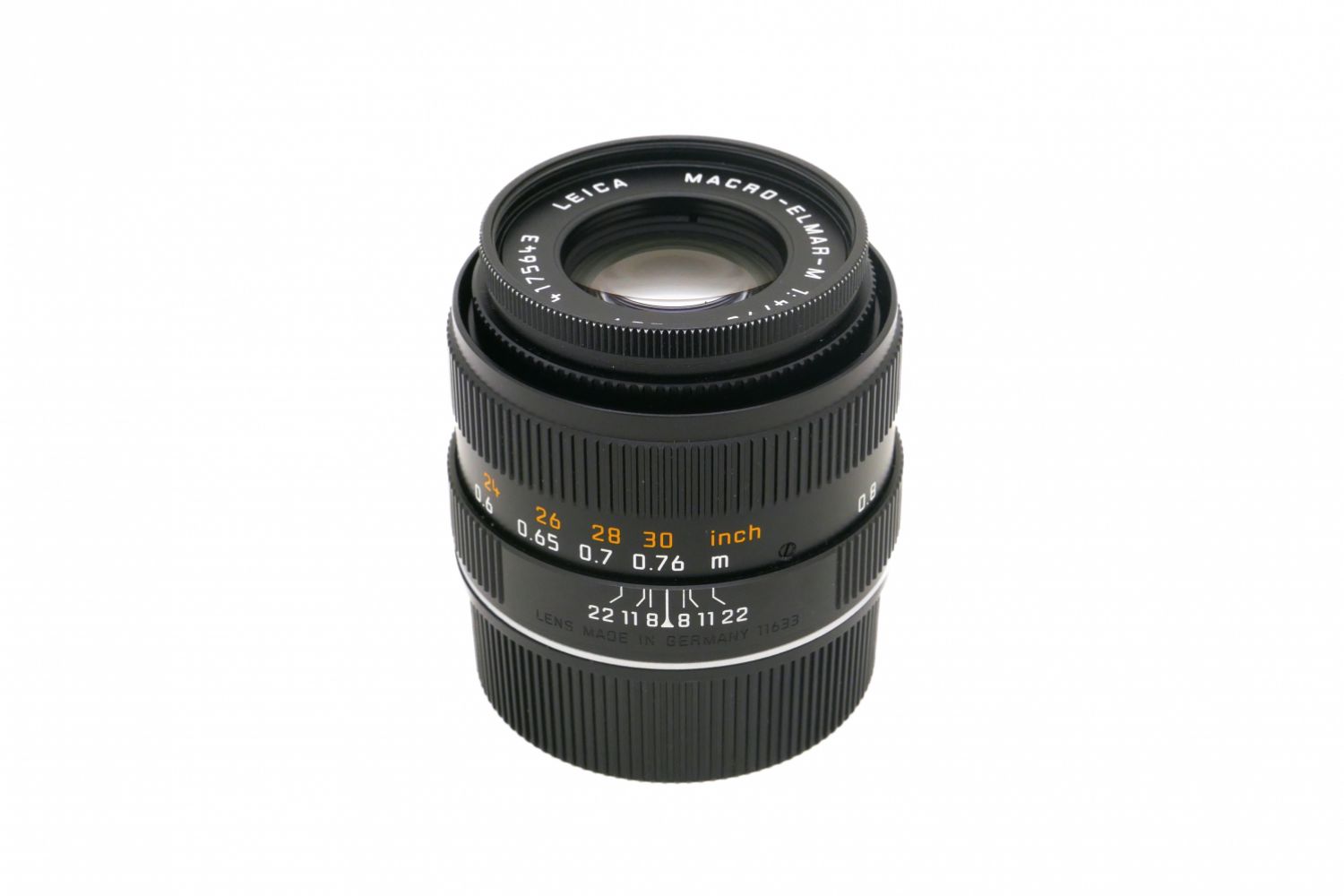 Leica MACRO-ELMAR-M 4/90 (11629 set with Macro-Adapter + angle viewfinder)