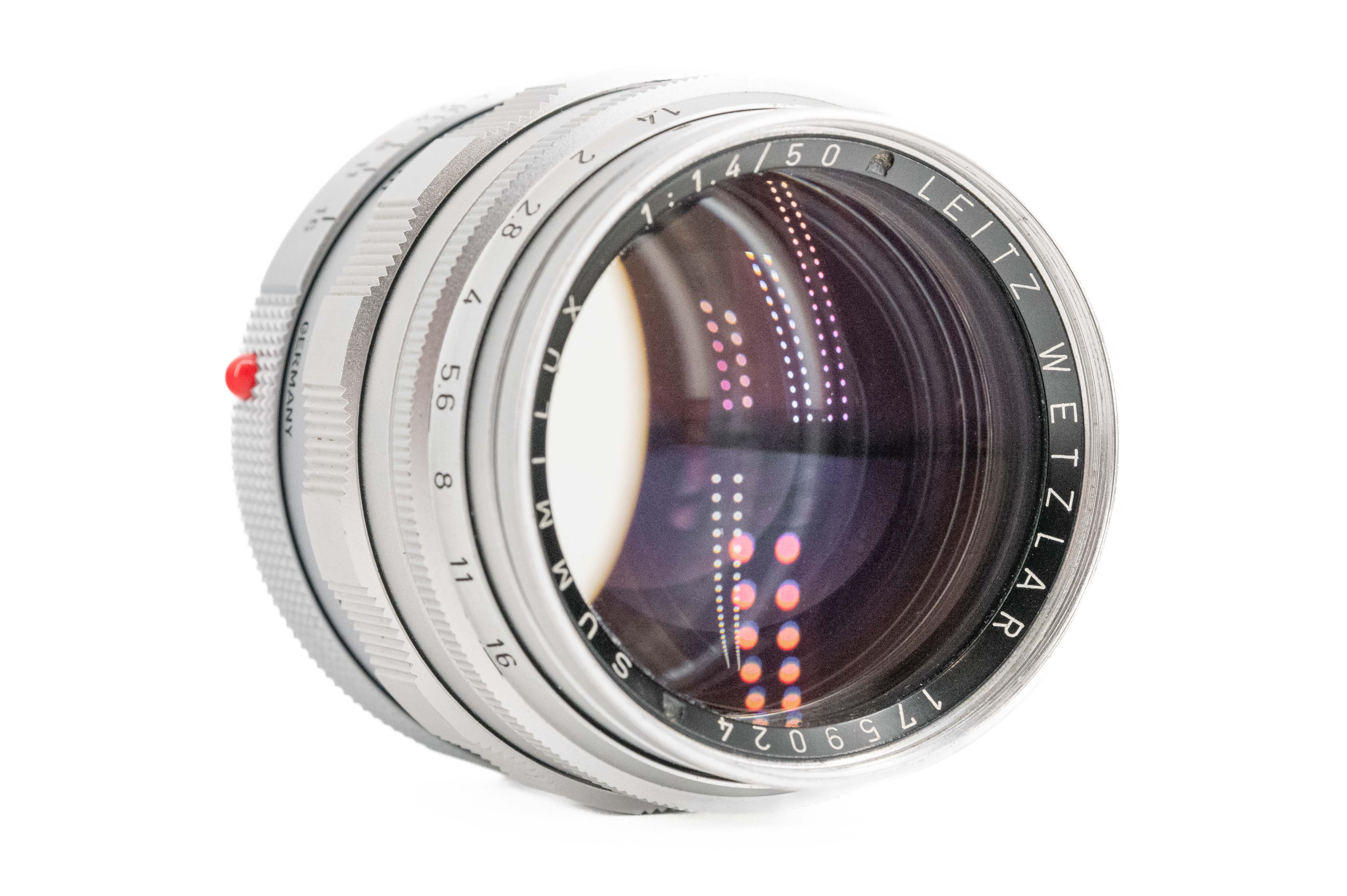 Leica Summilux-M 50mm f/1.4 Chrome 11014