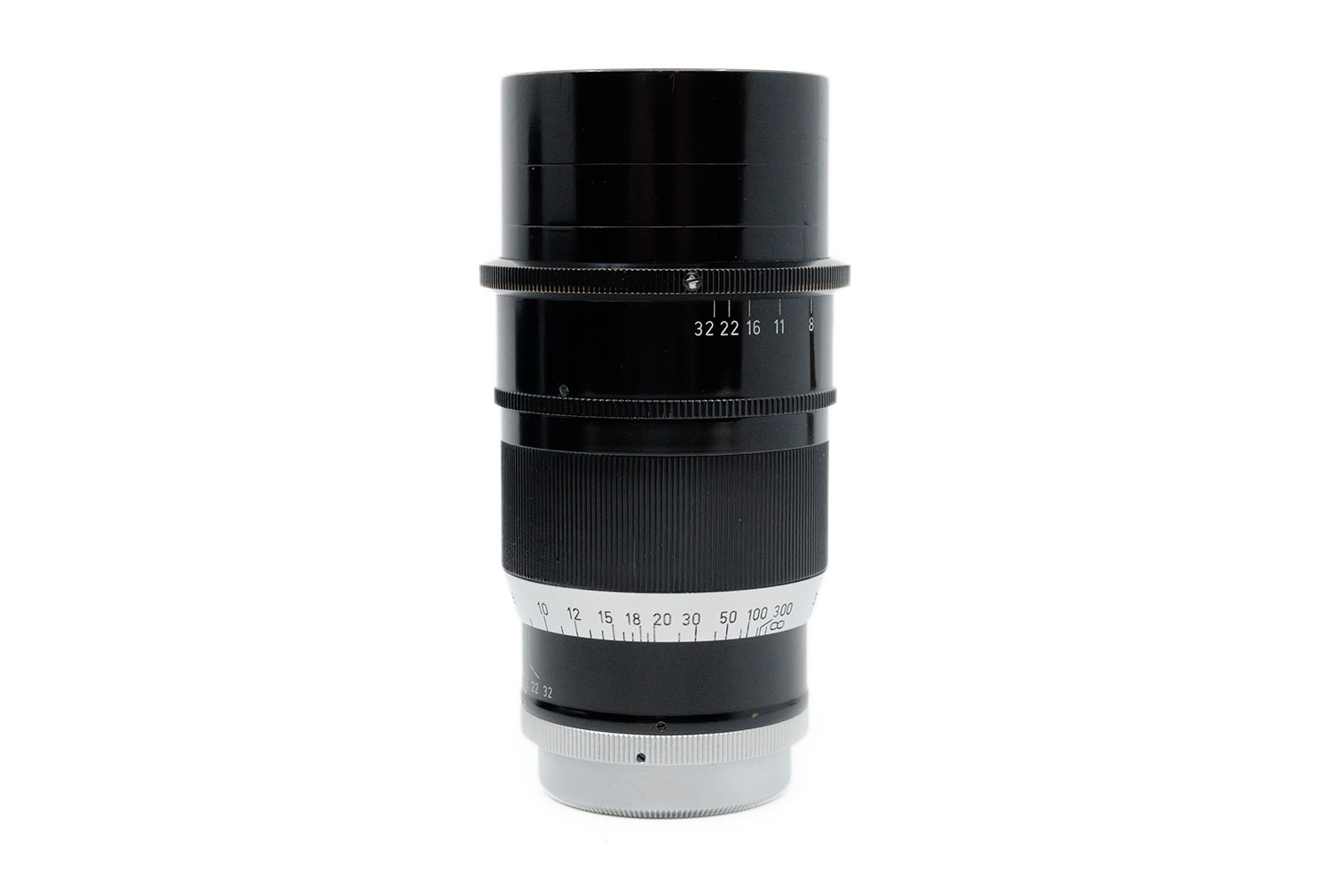 Leica TELYT-VISOFLEX 4.5/200mm black paint, screw-mount
