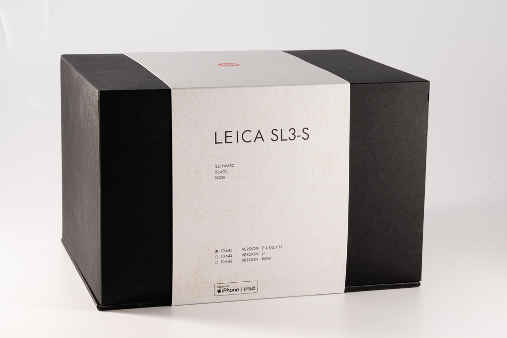 Leica SL3-S, schwarz (Version EU/US/CN) (10643)