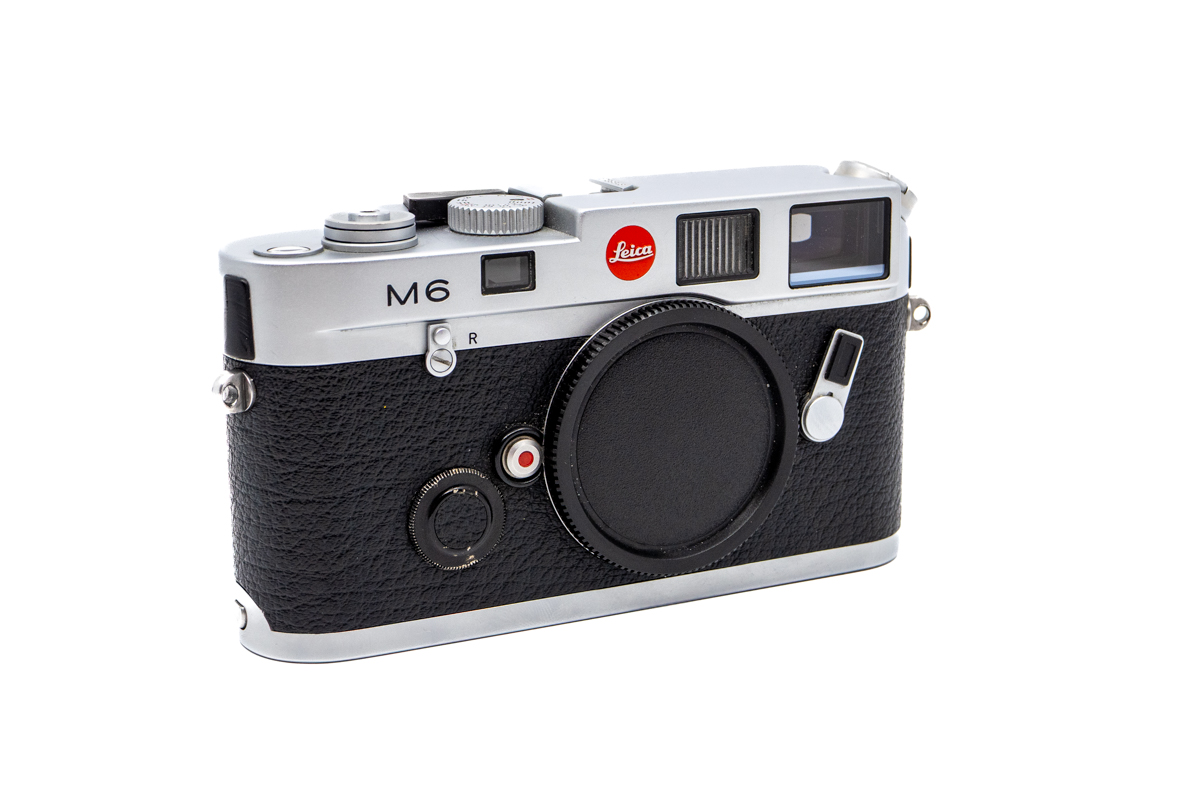 Leica M6, silver (big logo)