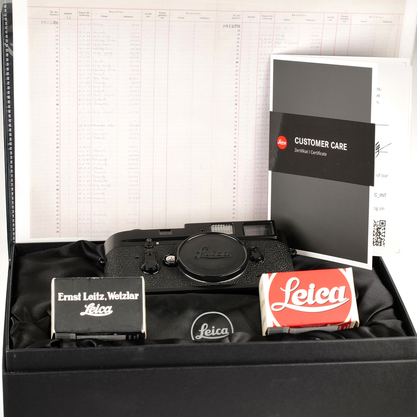 Leica M2, black paint
