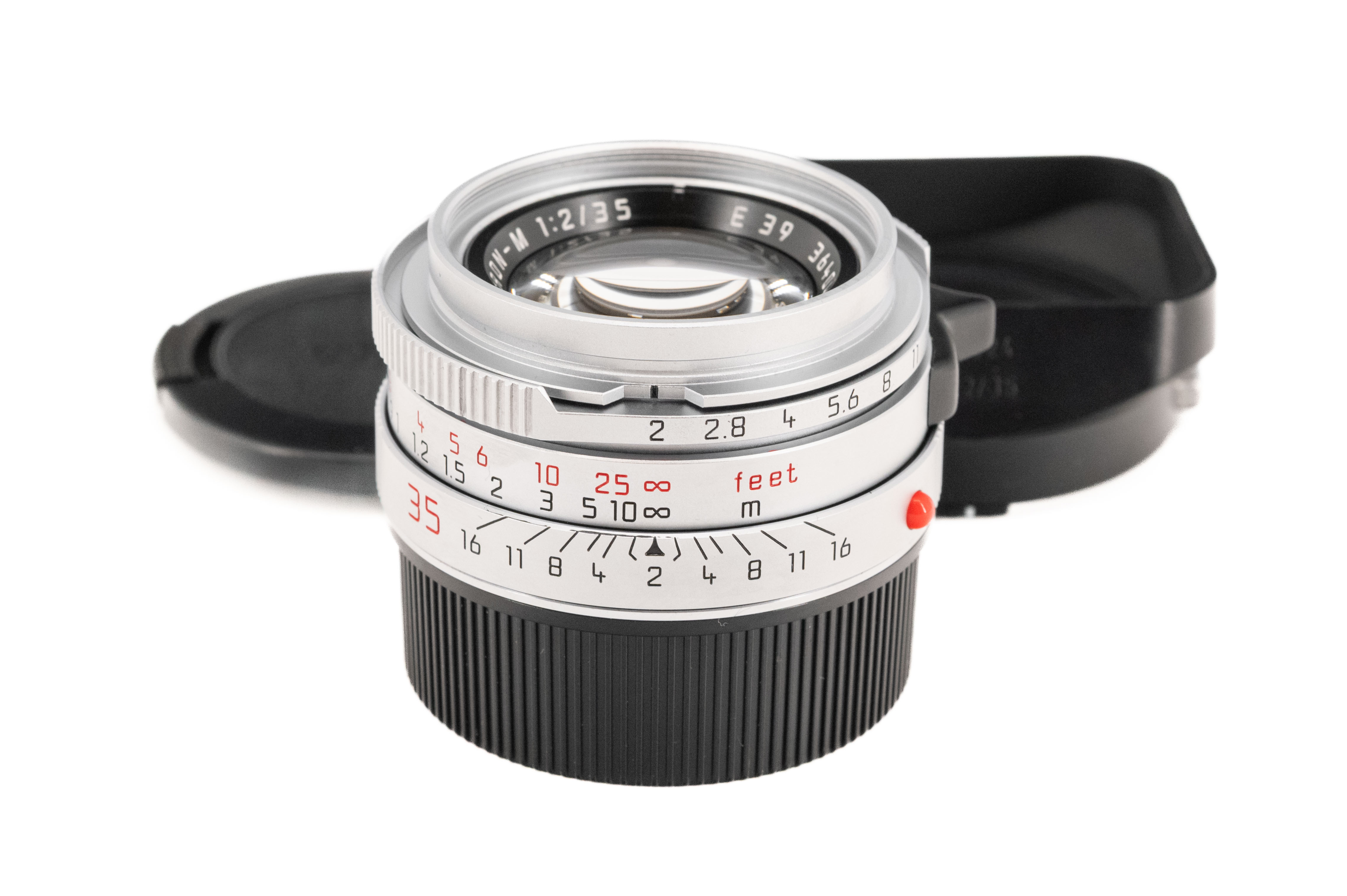 Leica Summicron-M 35mm f/2 V4 Silver Chrome 11311