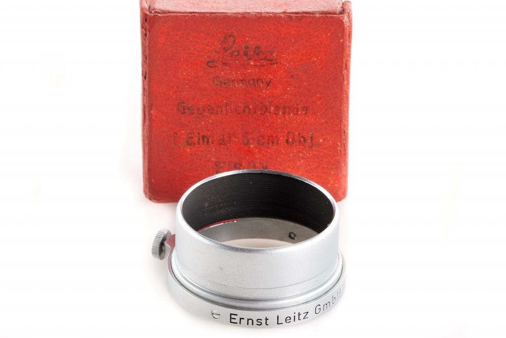 Leica FISON chrome Hood 5cm Elmar Leica FISON chrome Hood 5cm Elmar