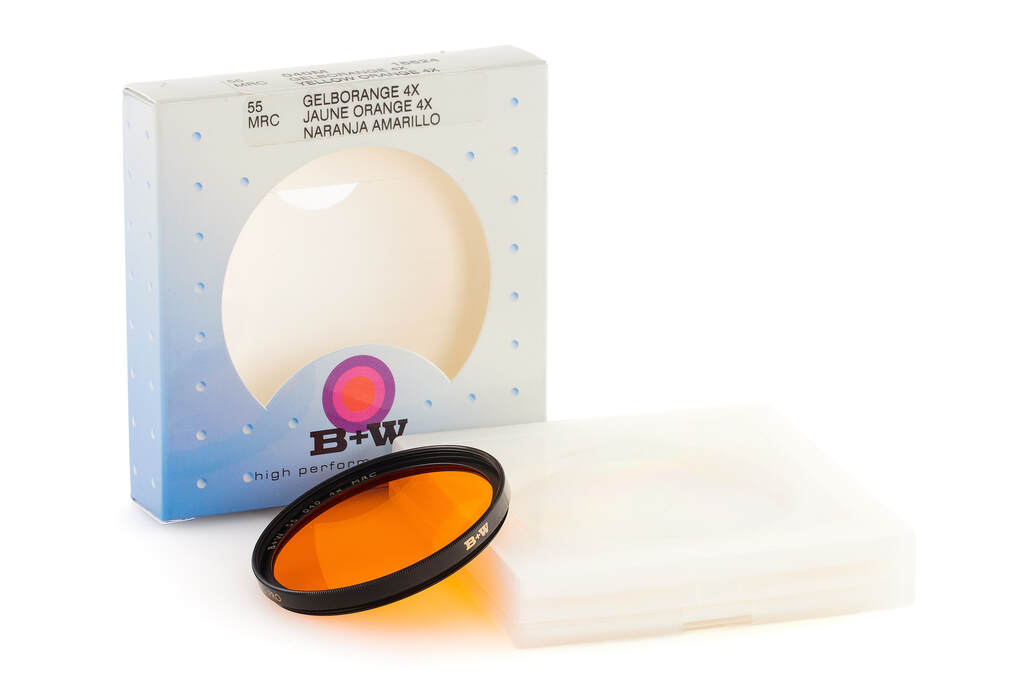 B+W Gelborangefilter 040 E55mm MRC