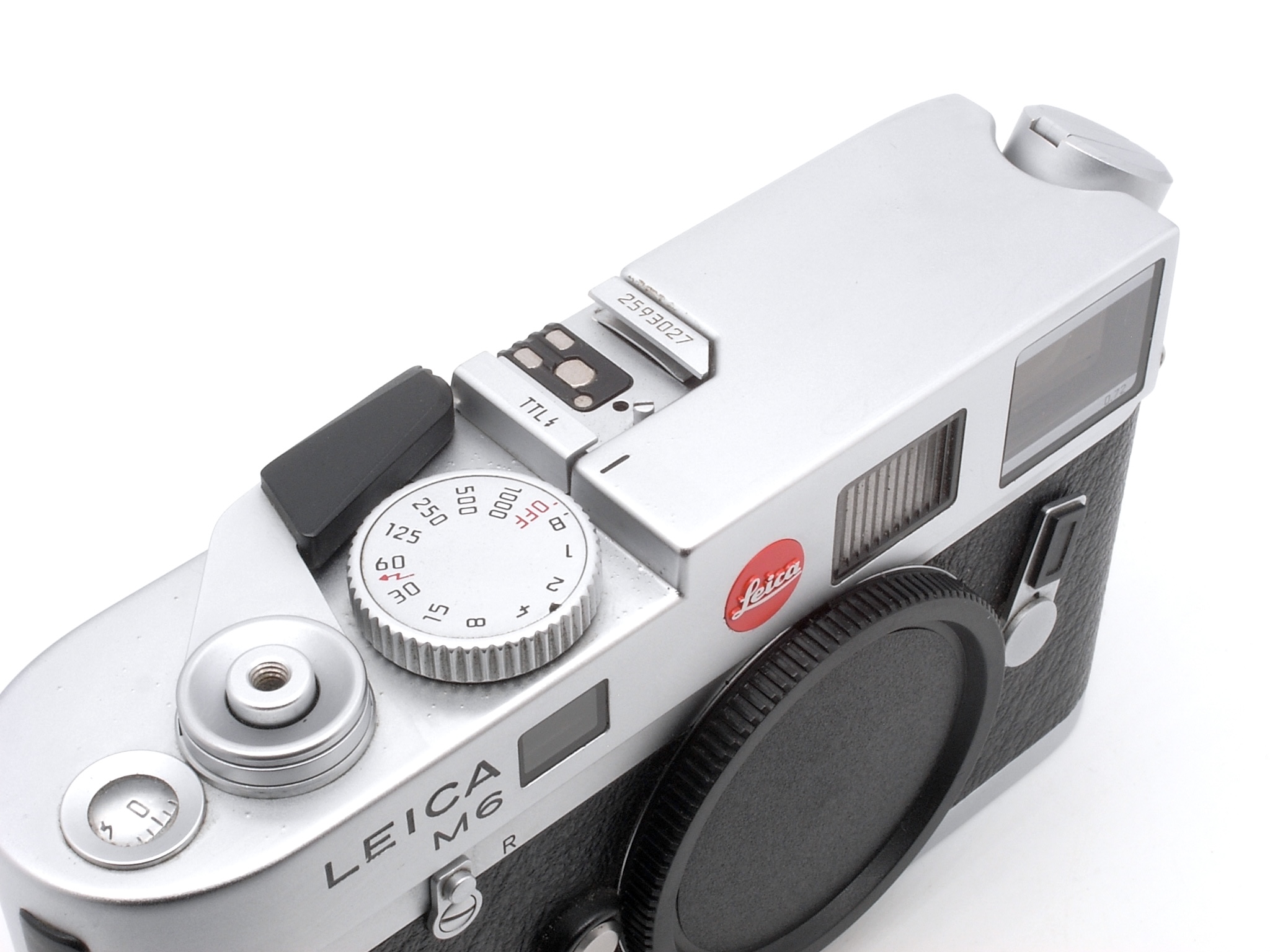 Leica M6 TTL, silver-chrome-plated