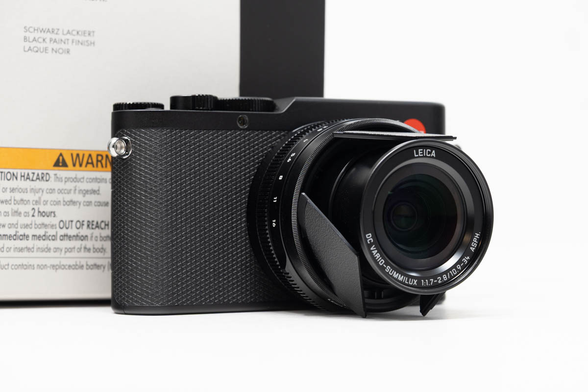 Leica D-LUX 8, schwarz lackiert