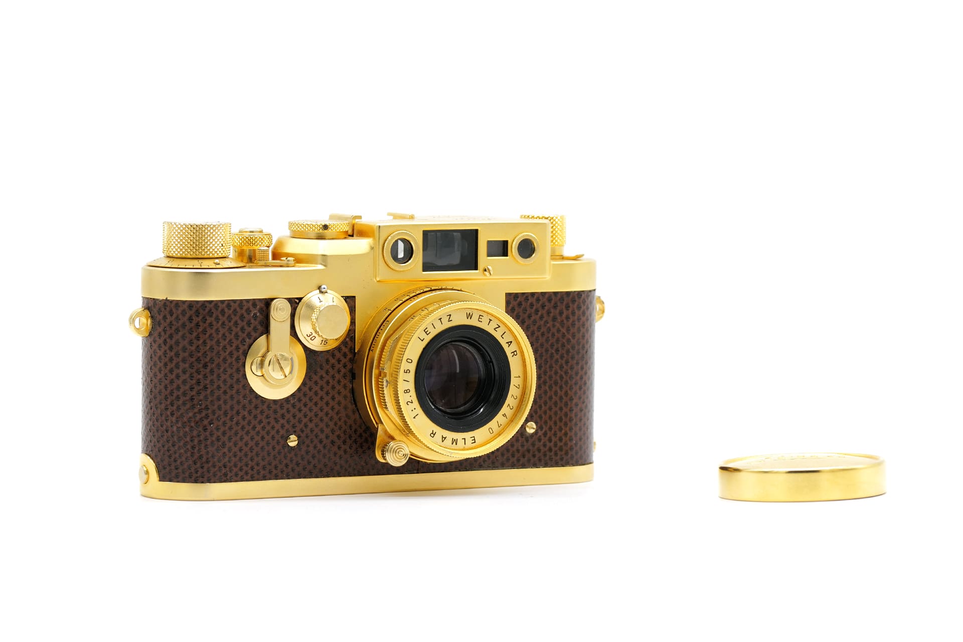 Leica IIIG + Elmar 50mm 2,8 Gold