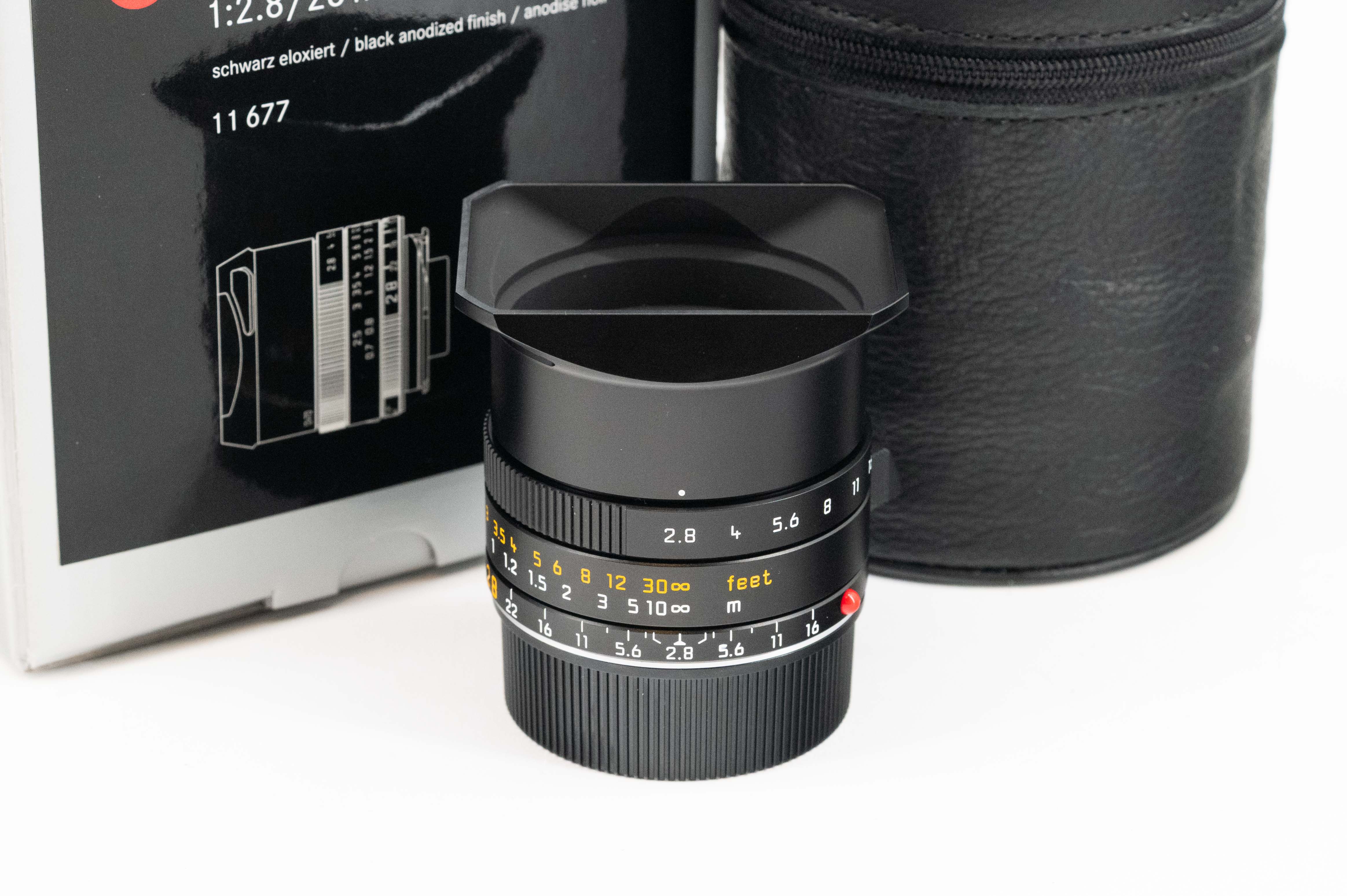 Leica Elmarit-M 28mm f/2.8 ASPH V2 11677