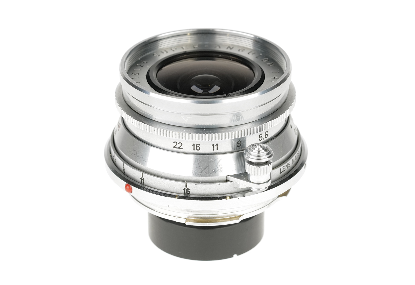 Leica Super-Angulon-M 4/21, chrome