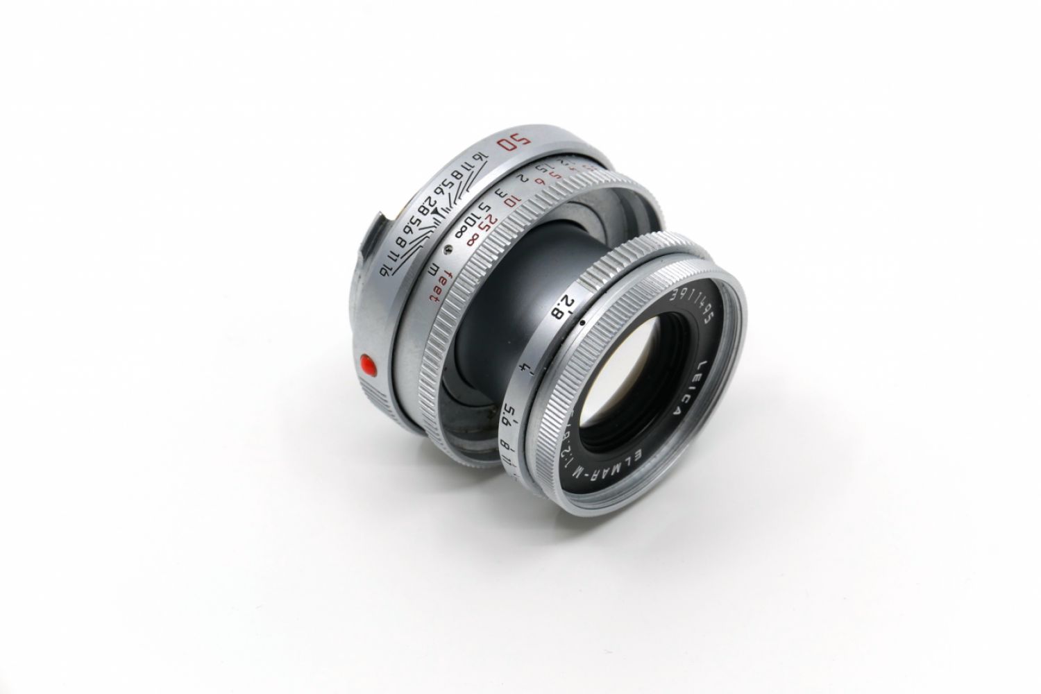 Leica Elmar-M 2.8/50mm silver