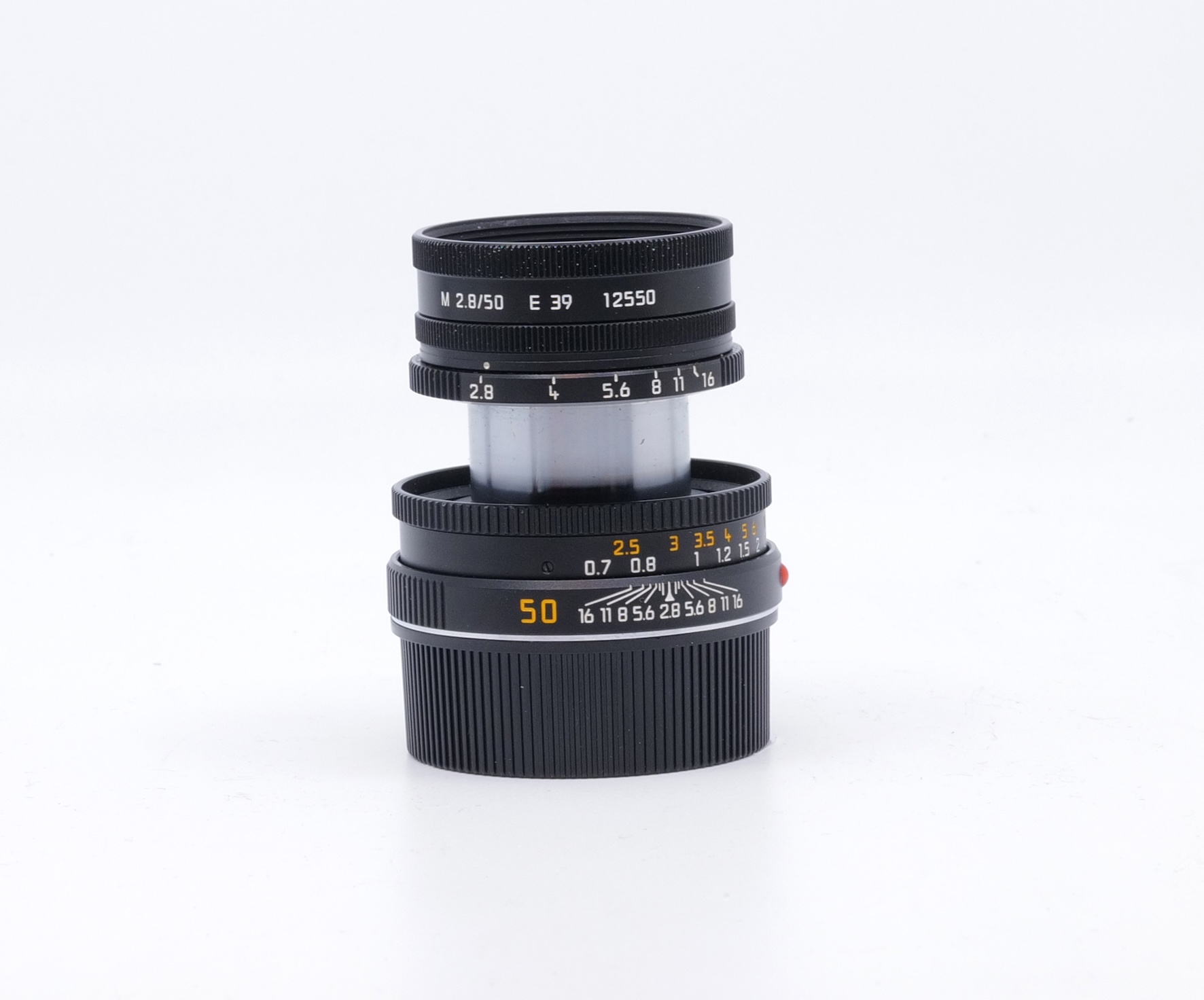 Leica ELMAR-M 2.8/50mm, black, retractable