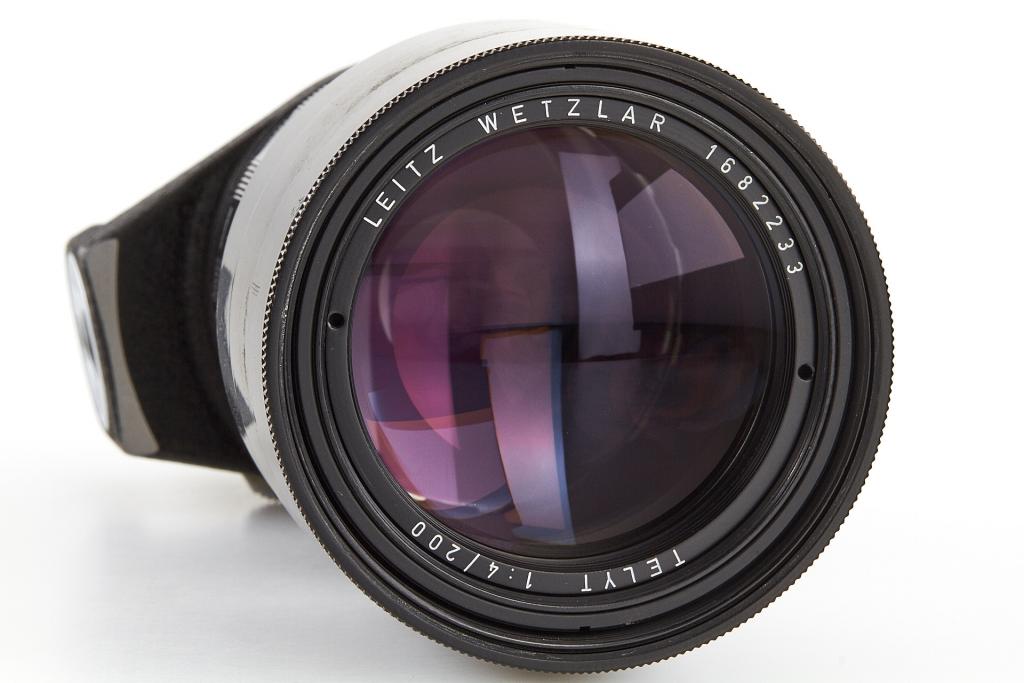 Leica Telyt 4/200mm black paint