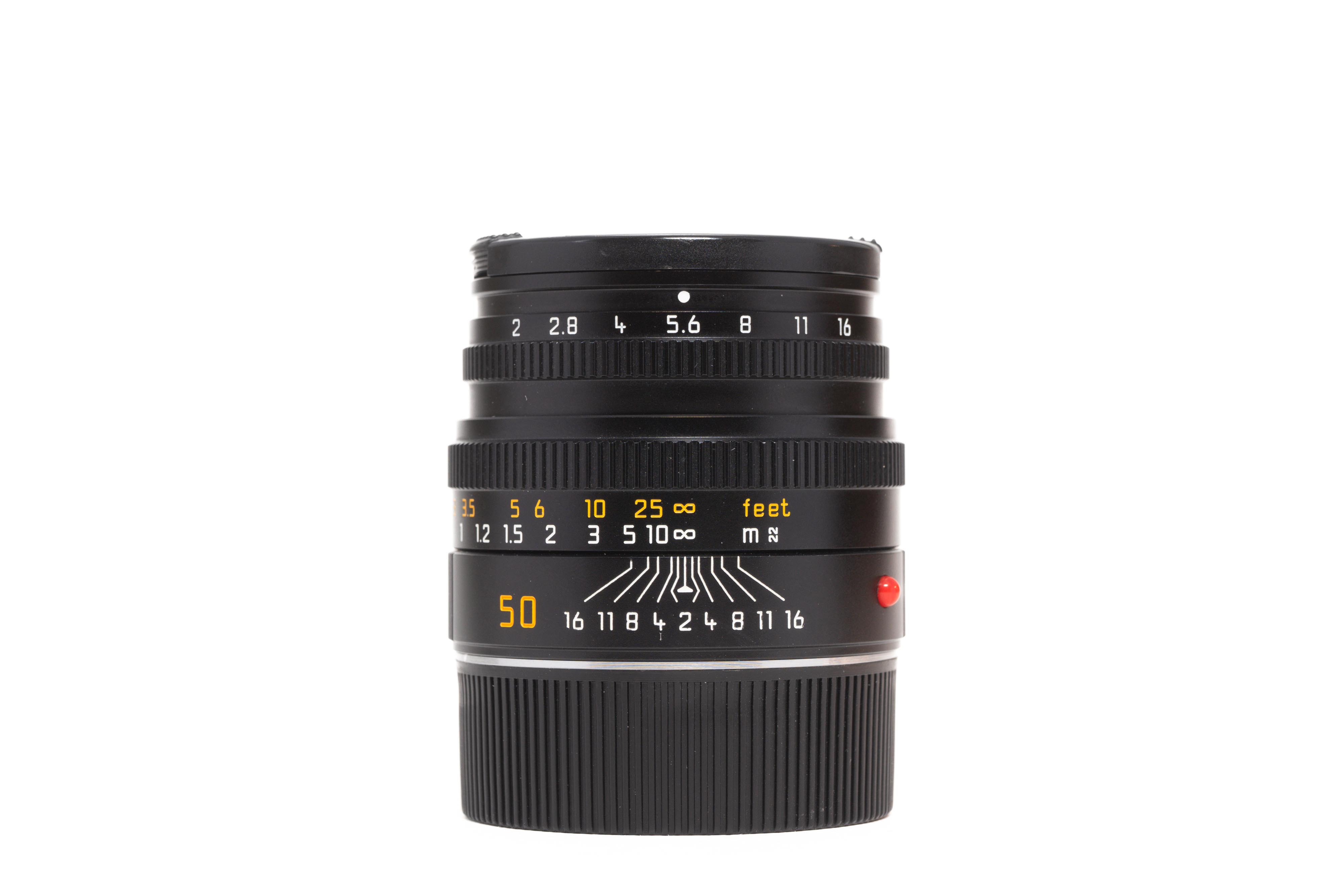 LEICA SUMMICRON-M 2/50 mm, schwarz