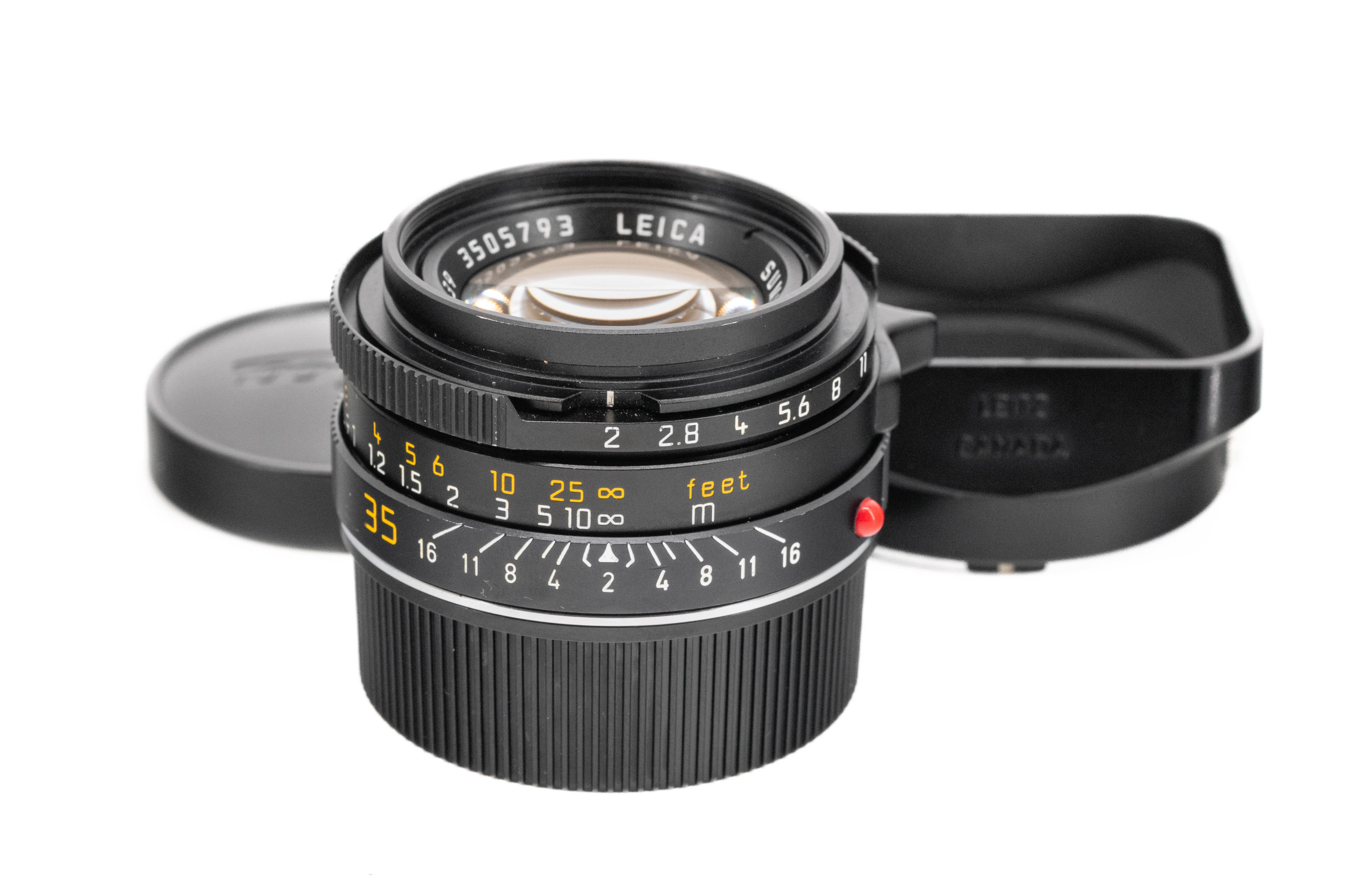 Leica Summicron-M 35mm f/2 V4 Black 11310